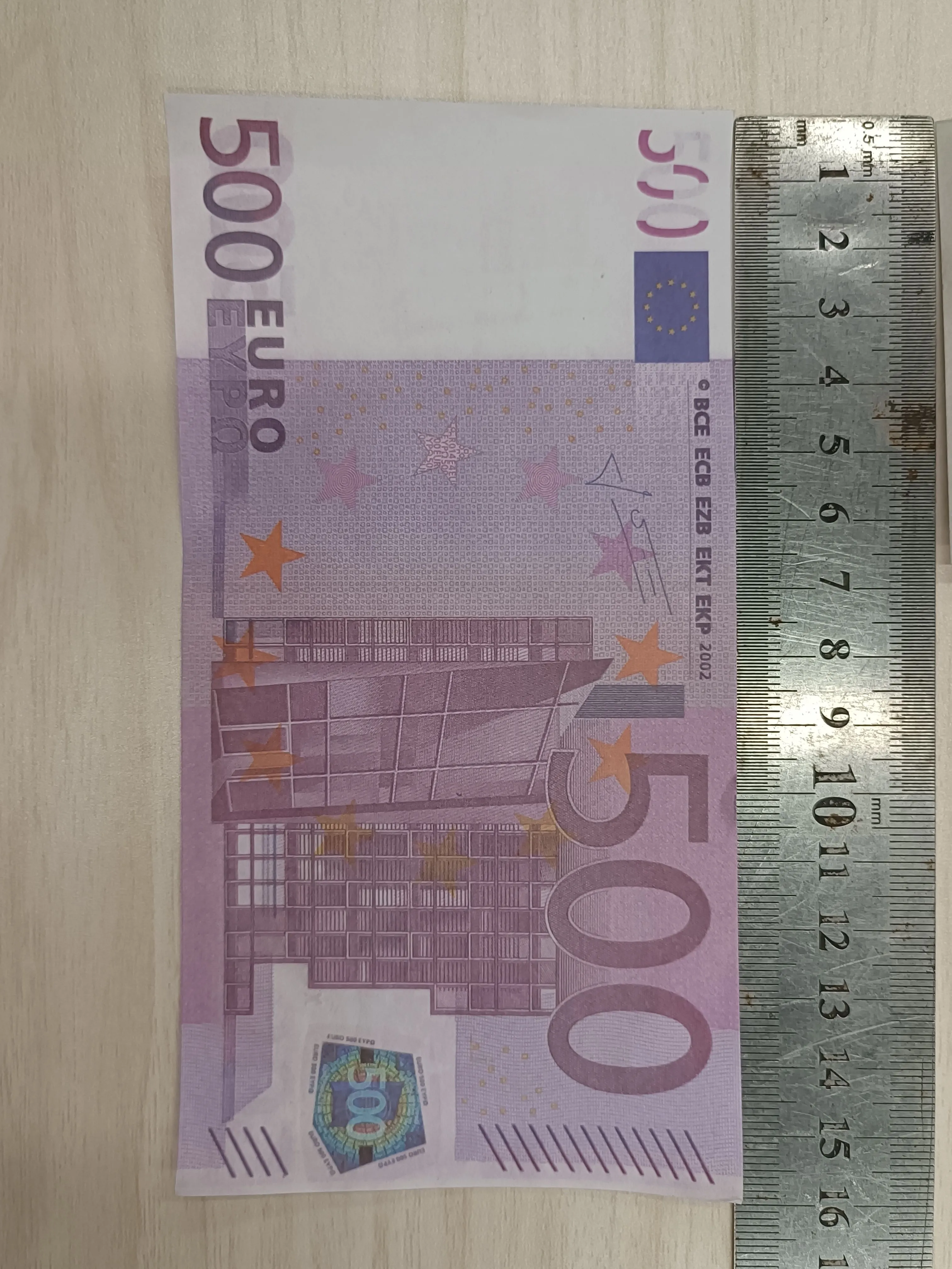 Copier de l'argent Réel 1: 2 Taille Prop Euro Devises étrangères Billets de monnaie Collection Jetons Chip Props Livre britannique Fak Xjkbi