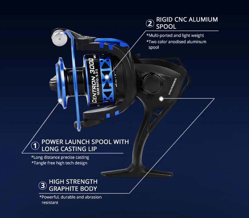 KastKing Centron Summer One Way Clutch System Low Profile Spinning Reel 91  Ball Bearings Max Drag 8KG Carp Fishing Reel 240104 From Ning07, $28.57