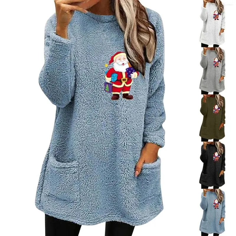 Dameshoodies Lichte trui Dames Casual Double Fuzzy Sweatshirt Faux Fleece Zip Sweaters Sweatshirts Jas Petite Tuniek Top