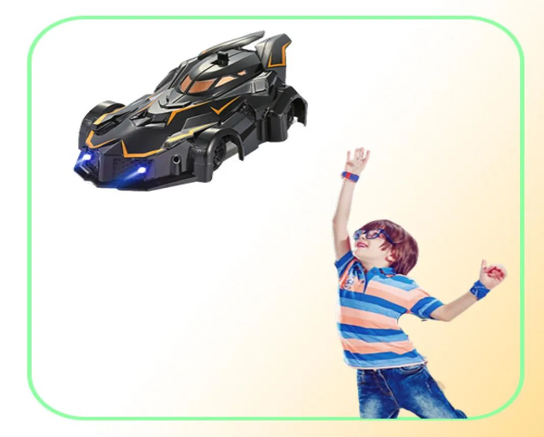 mini rc car 4wd wall climbing on the remote control rechargeable light wireless drift boys toy kids gift 2012028698430