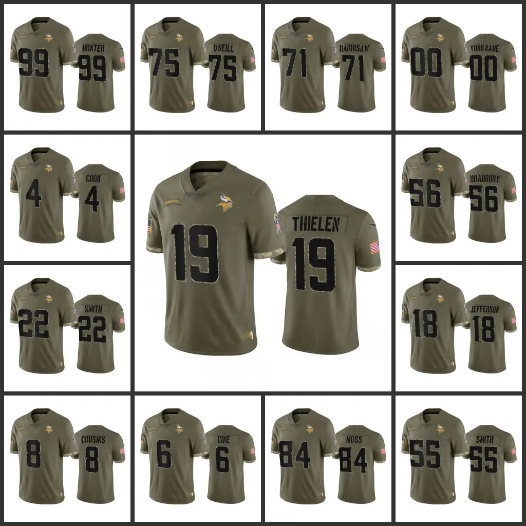 Dalvin cook salute to service best sale jersey