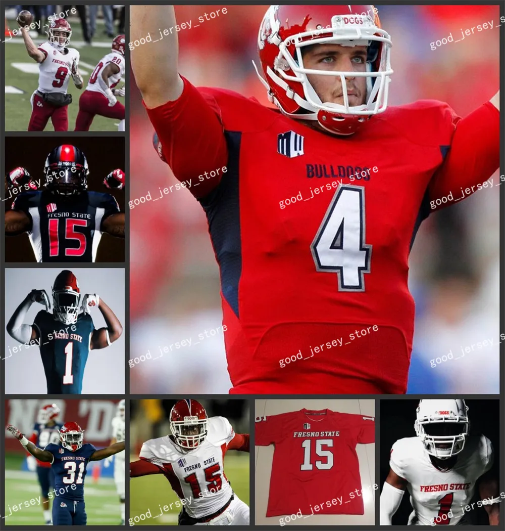 Jacob Isaia Jacob Holmes Fresno State Jersey 75 Braylen Nelson 28 Jomarion Briggs 11 Mikel Barkley Fresno State Football Jersys Custom Stitched Mens Youth