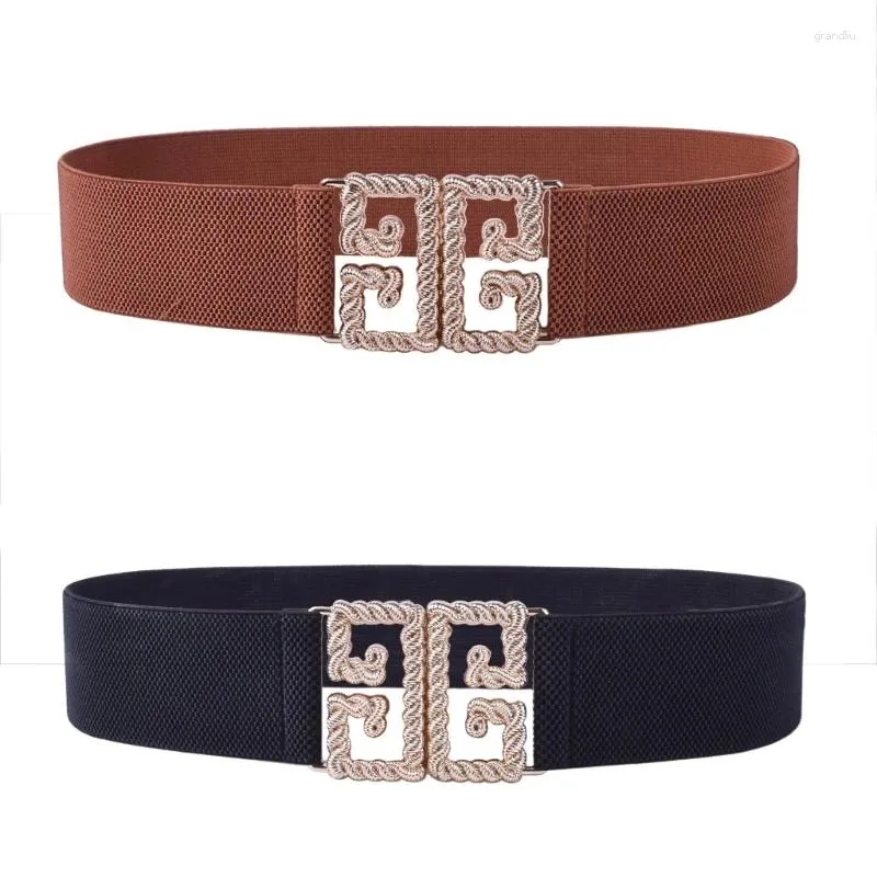 Ceintures Fashion Waspie Belt Crystal Boucle à motifs Corset Lady Taille Shaping Accessoire