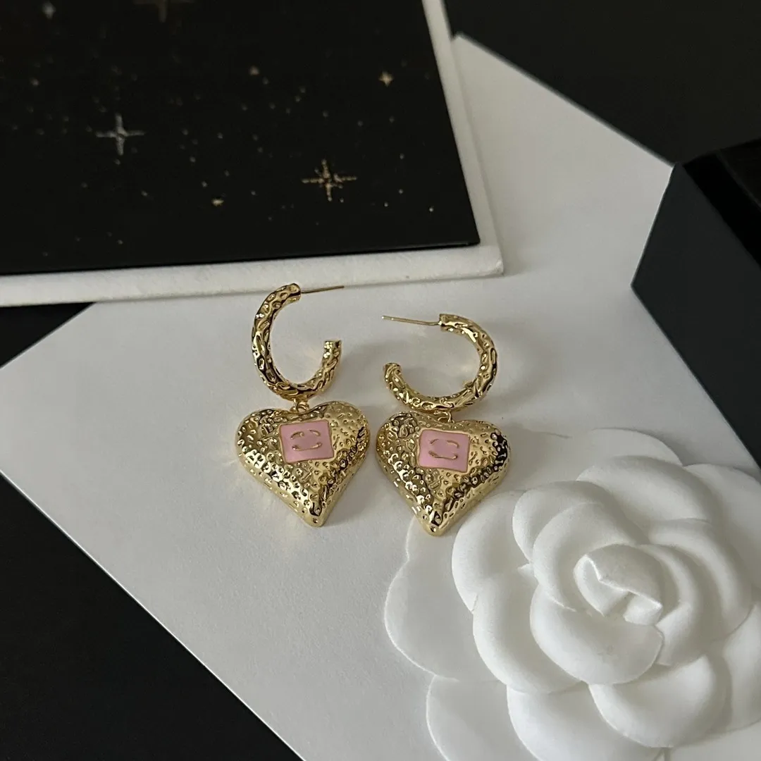 20style Hot Sale 18K Gold Plated Luxury Designer Letters Stud Ear Hook channel Geometric Famous Women Crystal Rhinestone Pearl Earring Wedding Party Jewelry sx7g