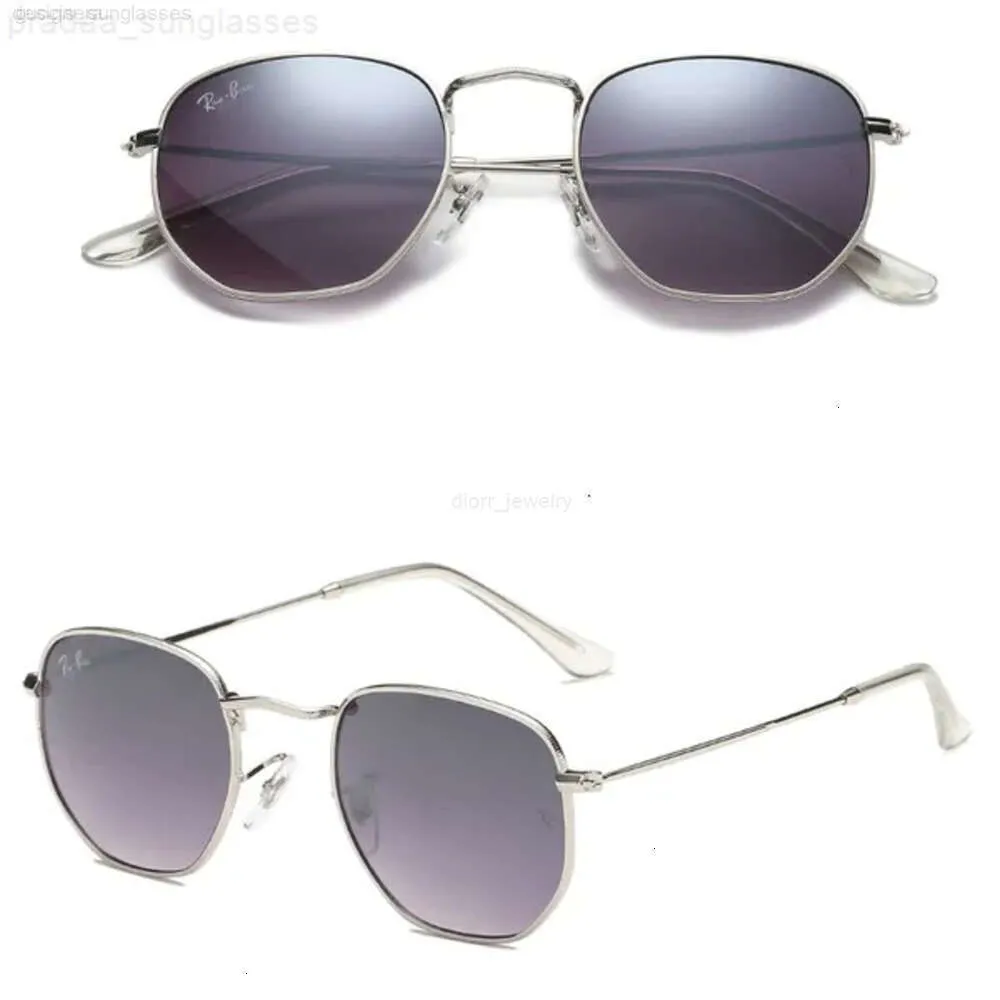 Männer Rao Baa Sonnenbrille Klassische Marke Retro Sonnenbrille Luxus Designer Brillen Strahlen Metallrahmen Designer Sonnenbrille Verbote Frau Bands mit Box Glaslinsen1e9l