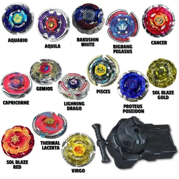 B-X TOUPIE BURST BEYBLADE SPINNING L-DRAGO GOLD 4D TOP METAL FUSION FAUPE MASTER BB28 BB70 BB69 BB80 240105