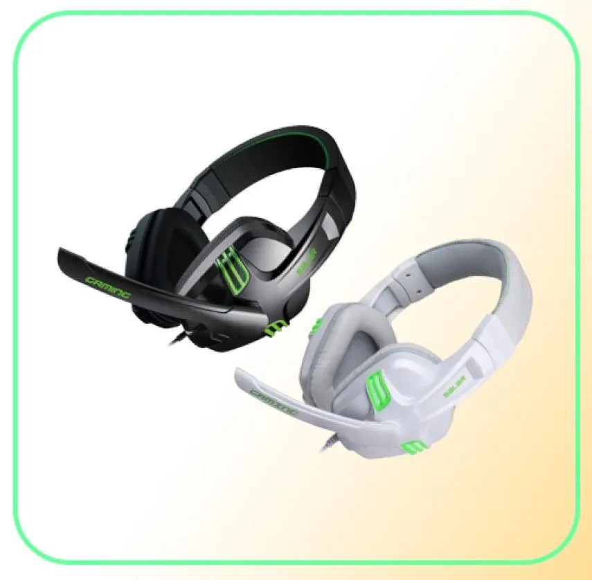 Nuovo KX101 35mm Auricolare cablato Cuffie da gioco PC Gamer Cuffie stereo con microfono per computer Vendita al dettaglio16412989664144