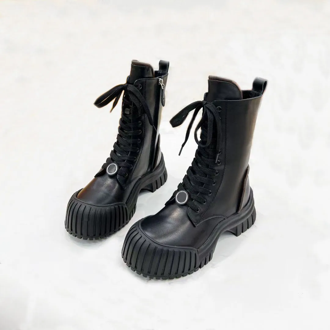 Mode Femmes Toutes les couleurs Chaussures de randonnée en cuir Botte du désert En gros Botte de neige d'hiver Botte de plate-forme Bottes de travail en plein air Bottines de loisirs