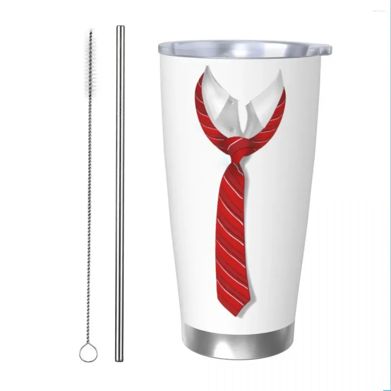 Tuimelaars RBD Tie Rebelde Geïsoleerde Tumbler Met Rietjes Vacuüm Thermische Mok Kantoor Thuis Auto Fles Cup 20 oz