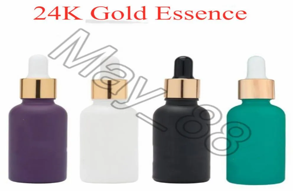 Najwyższa jakość 24 K Gold Essence Wulkanic Elixir Essentire Oil Foundation Foundation nawilżający twarz Skin Care 24k Rose Golds Essence 2 Editi7679958