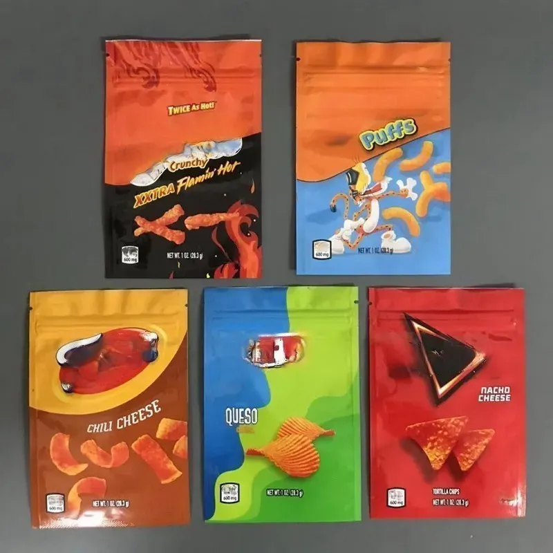Photo inspiration: Picture Idea: Wholesale Edible Mylar Packaging Bags 600Mg Cheddar Cream Trotilla