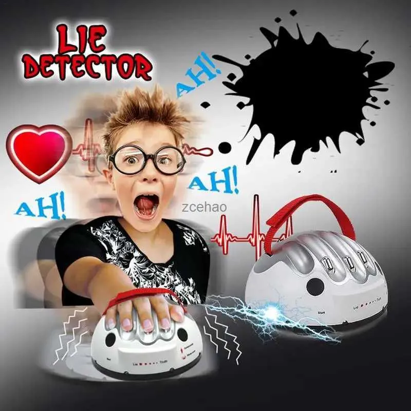 Electric Lie Detector Finger Shock Game Shocking Reaction Toy