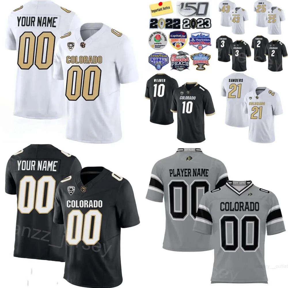 Mens Football Colorado Buffaloes College 43 Trevor Woods Jerseys Prosphere 3 Omarion Cooper 14 Joel Klatt 5 Jimmy Horn Jr 21 Shilo Sanders 25 Marvin Ham II University