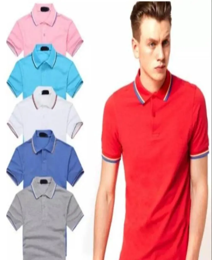 FashionMen Polo Classique Angleterre Perry Coton Manches Courtes NOUVEAU Arrivé Été Tennis Coton Polos Blanc Noir S3XL5855835