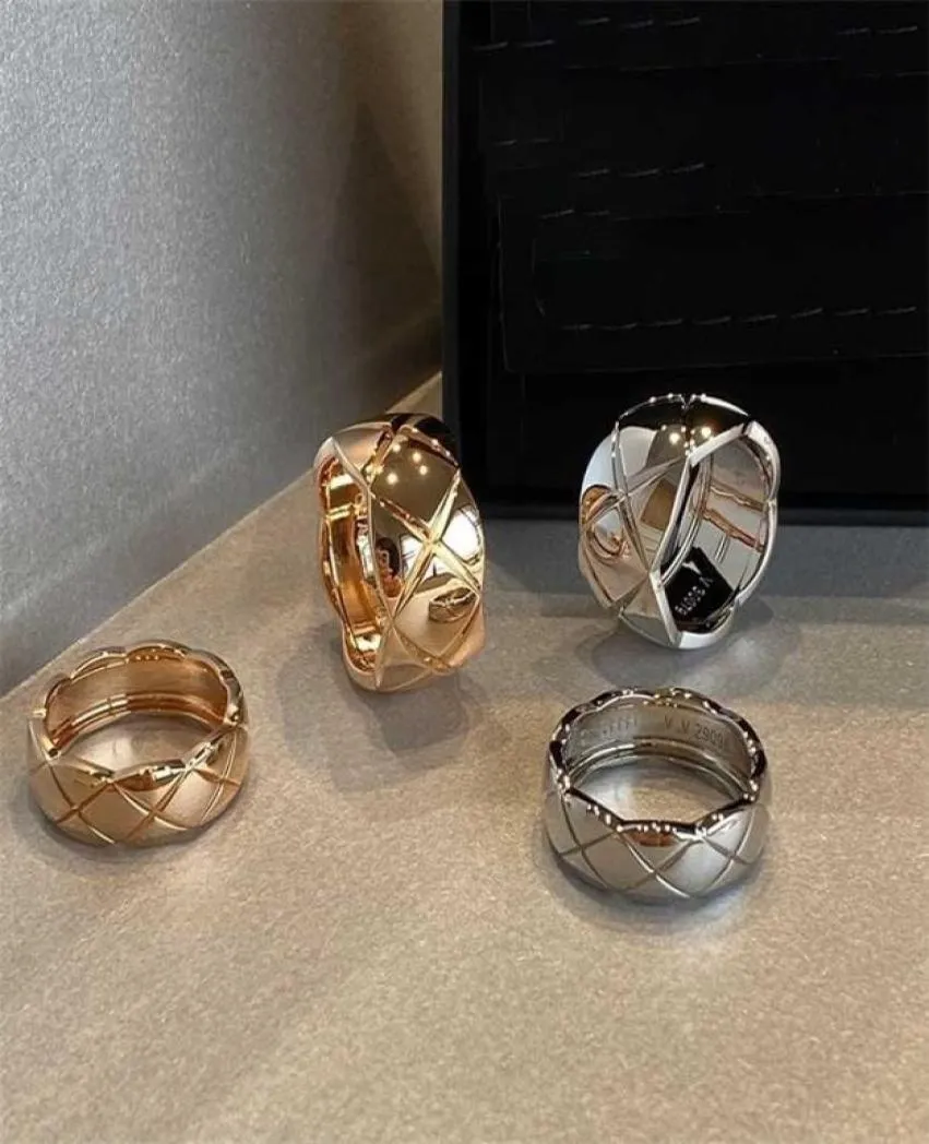 Sterling zilveren sieraden voor vrouwen dunne luxe crush ringen verjaardagscadeau Europese en Amerikaanse klassieke mode paar bruiloft 220201912853