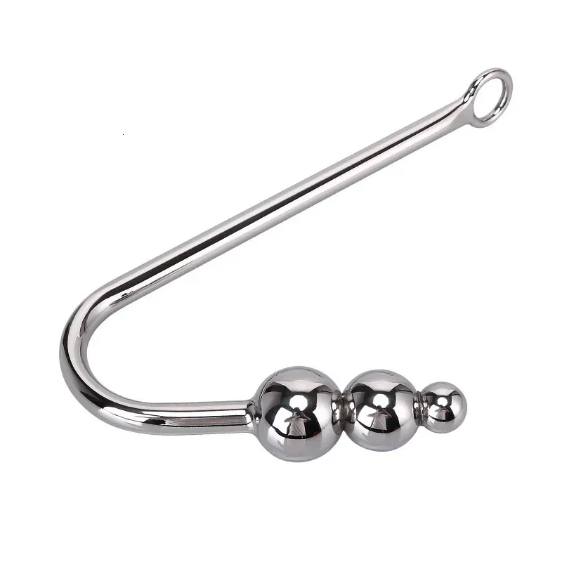 Plug Anal En Métal Pour Stimulation BDSM Et Prostatique - Sex Toy Sans Marque, Couleur Argenté