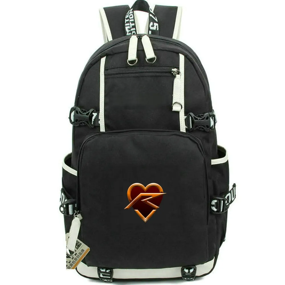 Mochila coração kamen rider mochila mascarada dos desenhos animados bolsa escolar velocidade selvagem técnica impressão mochila casual computador pacote de dia