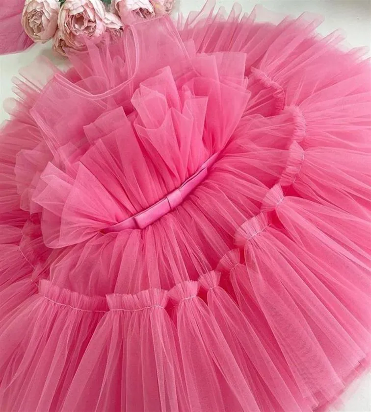 Girl's Dresses Born Baby Girl Dress1 Year 1st Birthday Party Baptism Pink Clothes 9 12 Months Toddler y Outfits Vestido 187y9666517