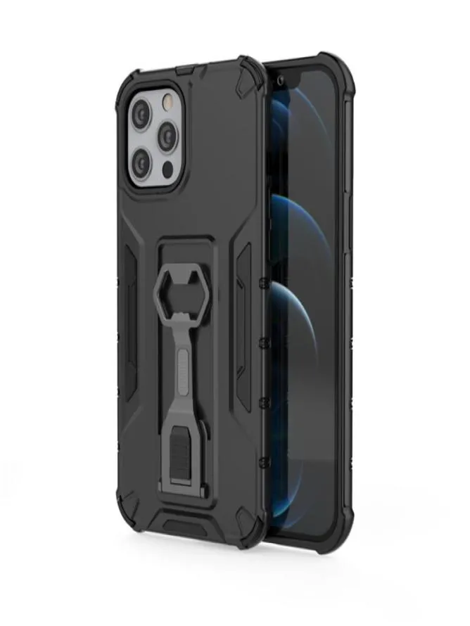 Custodie Hybrid Armor Defender per iPhone 13 12 Mini 11 Pro Max XR XS Samsung Galaxy S21 S20 S10 Note 20 10 Cover2724011