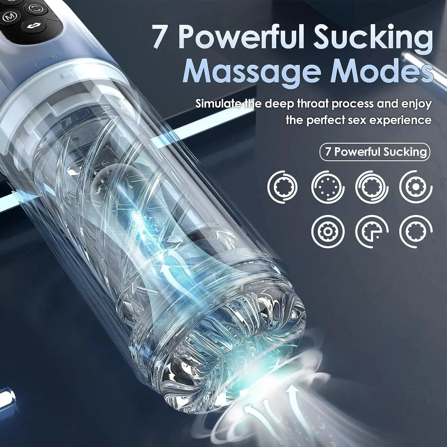 Masturbador Masculino Automtico Com Lambida De... De $177,4 | DHgate