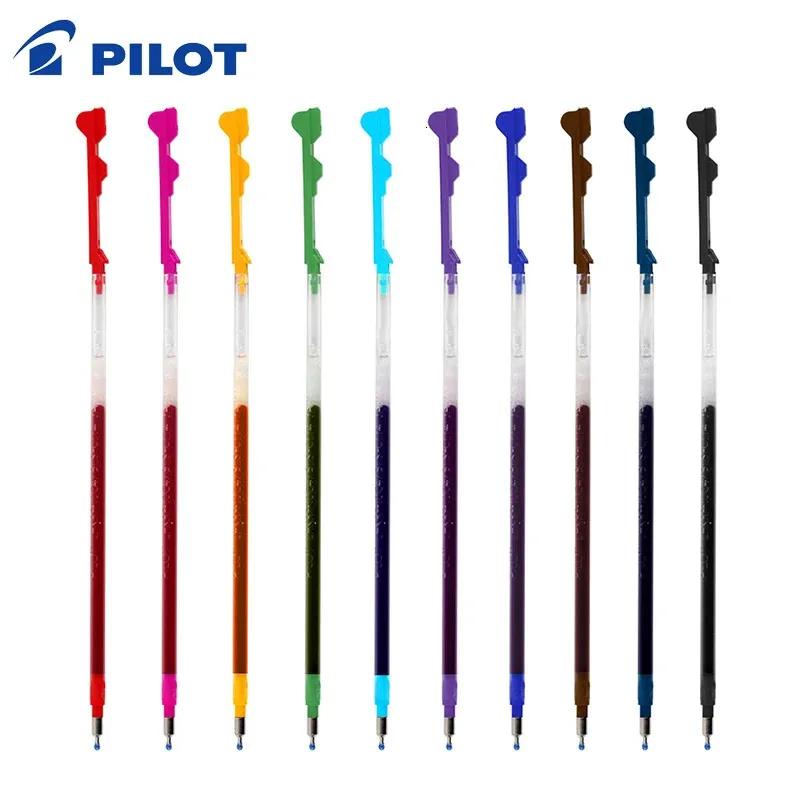 6PCS Japońskie Coleto Kala Neutralne napełnienie LHKRF-10C5 0,5 mm Pilot Multi Function Student Student Student Student Student Student Student