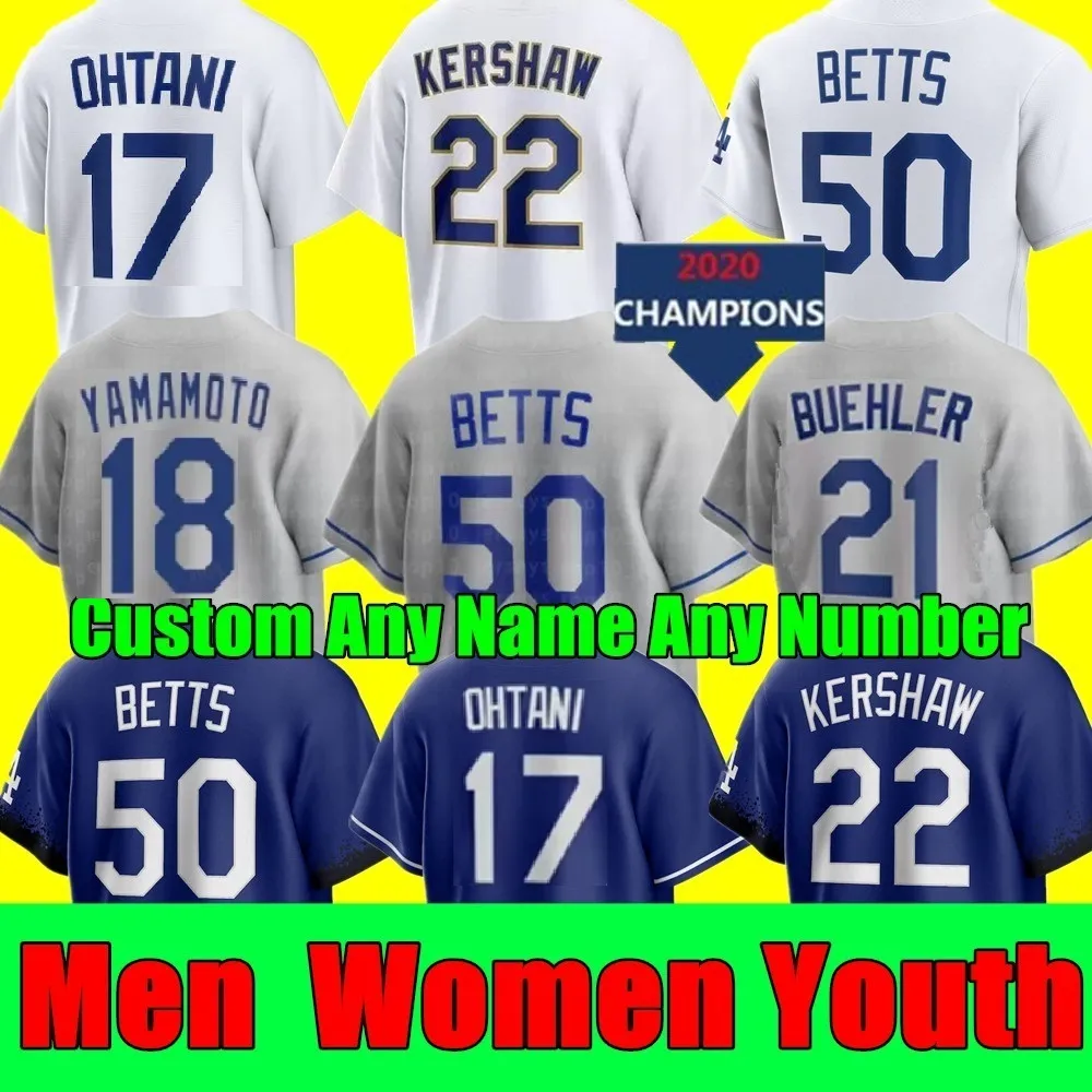 2023 S-4XL MOOKIE BETTS JERSEYS BASEBALL CLAYTON KERSHAW SHOHEI OHTANI YOSHINOBU YAMAMOTO JD MARX MUNCY ENRIQUE HERNANDEZ BUEHLER DODGERS FREDIE FREAMAN