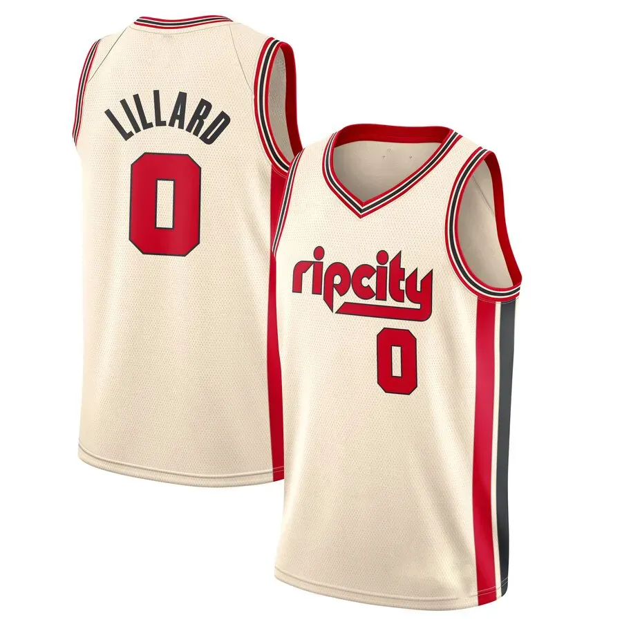 Hot Sale 0 Lillard Shaedon Basketball Jersey Damian 17 Sharpe Josh 11 Hart Anfernee 1 Simons Jusuf Nurkic Gary Payton Nassir Little Jerami Grant Basketball Jerseys