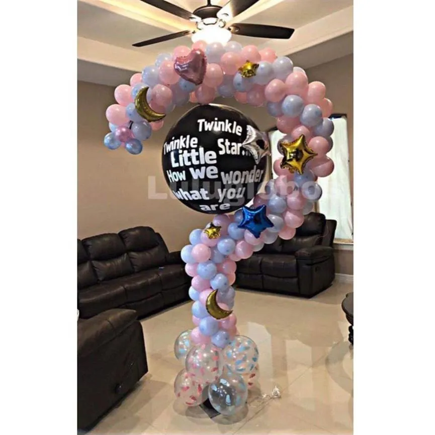 Question mark balloon stand frame gender reveal party supplies balloon column structure T200624321U