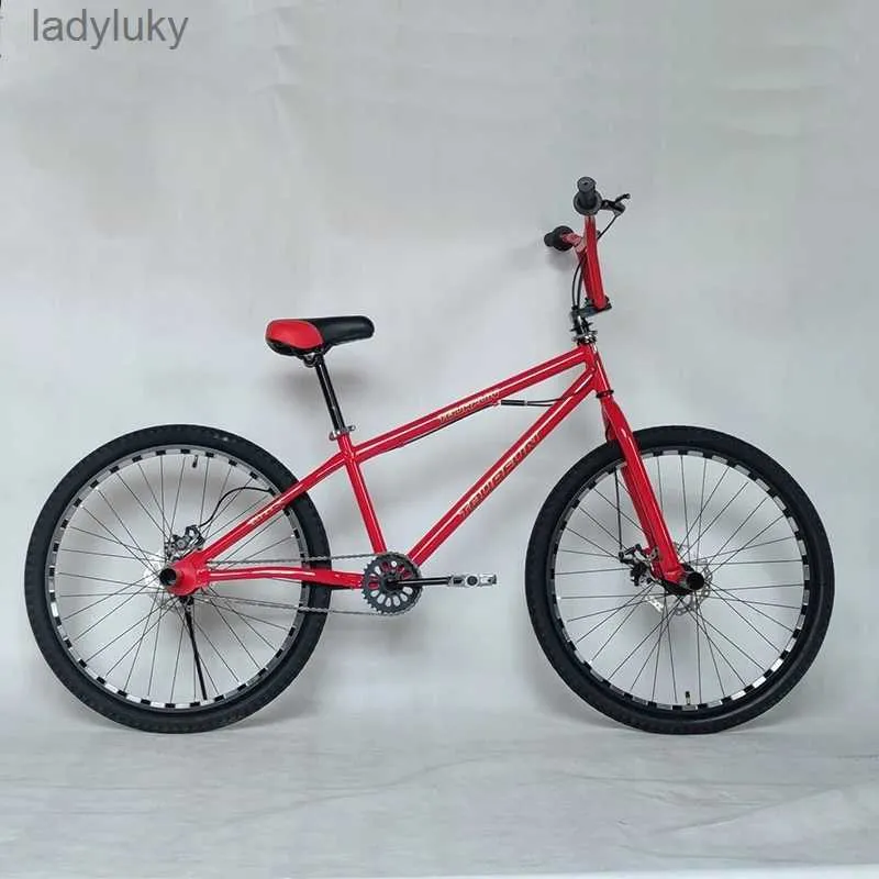 Biciclette BMX Bici per adulti Performance Bicycle Street Limit Stunt Action Bike Cerchio in lega di alluminio a doppio strato da 26 polliciL240105