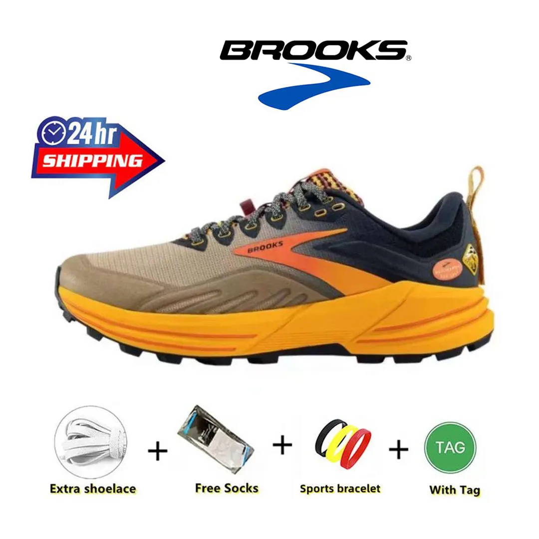Brooks Brook Cascadia 16 Laufschuhe Launch 9 Hyperion Tempo Triple Schwarz WeiB Grau Gelb Orange Mesh Mode Trainer Outdoor Manner Frauen Sport Turnschuhe 36 45 2 891 DHgate