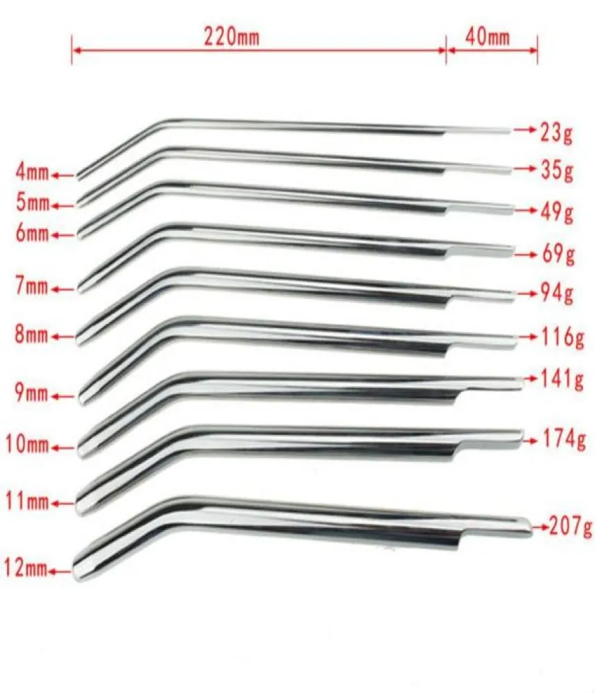 RUNYU 260MM Smooth Head Stainless Steel Catheters Urethral Dilators Urethral sound Sounding Penis Plug Stretching Sounds Male Sex 8387171