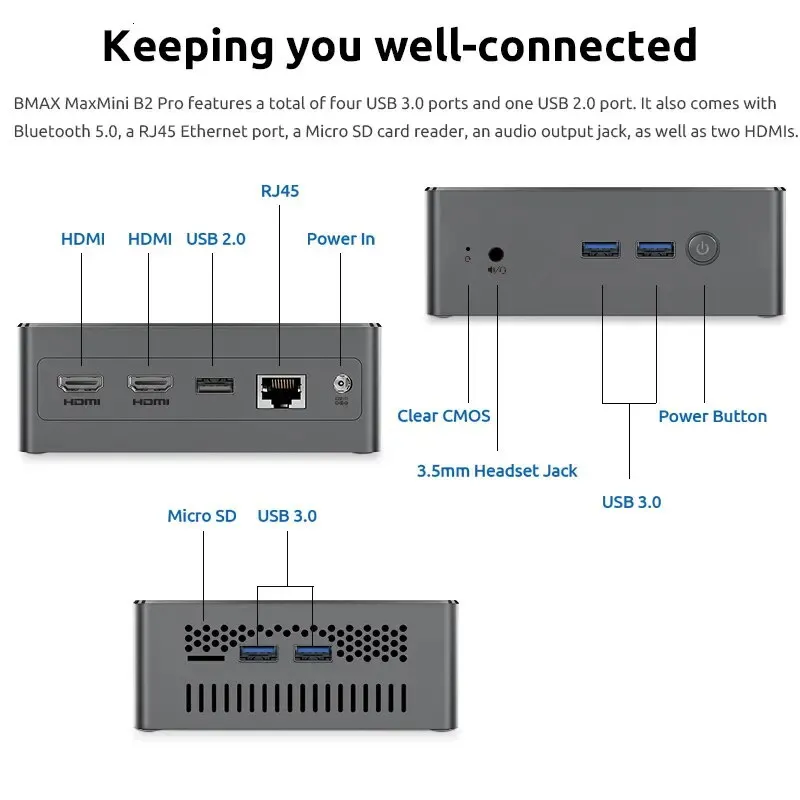 BMAX ‎B2 Pro MaxMini B2 Pro New from China manufacturer - BMAX