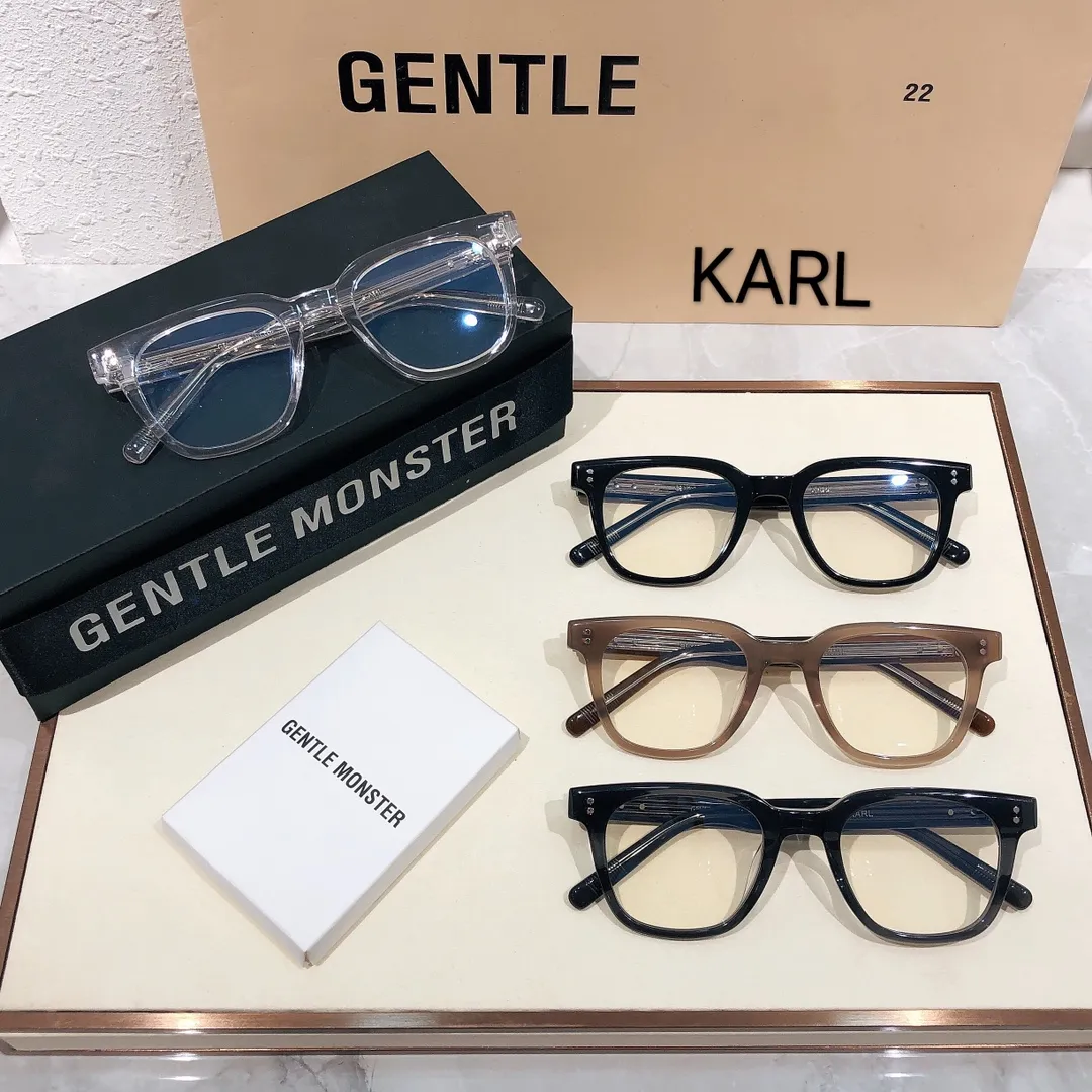 GM Designer Män Kvinnor Polariserade solglasögon Goggle UV Eyewear Classic Brand Eyeglasses Gentle Monster Male Sun Glasses