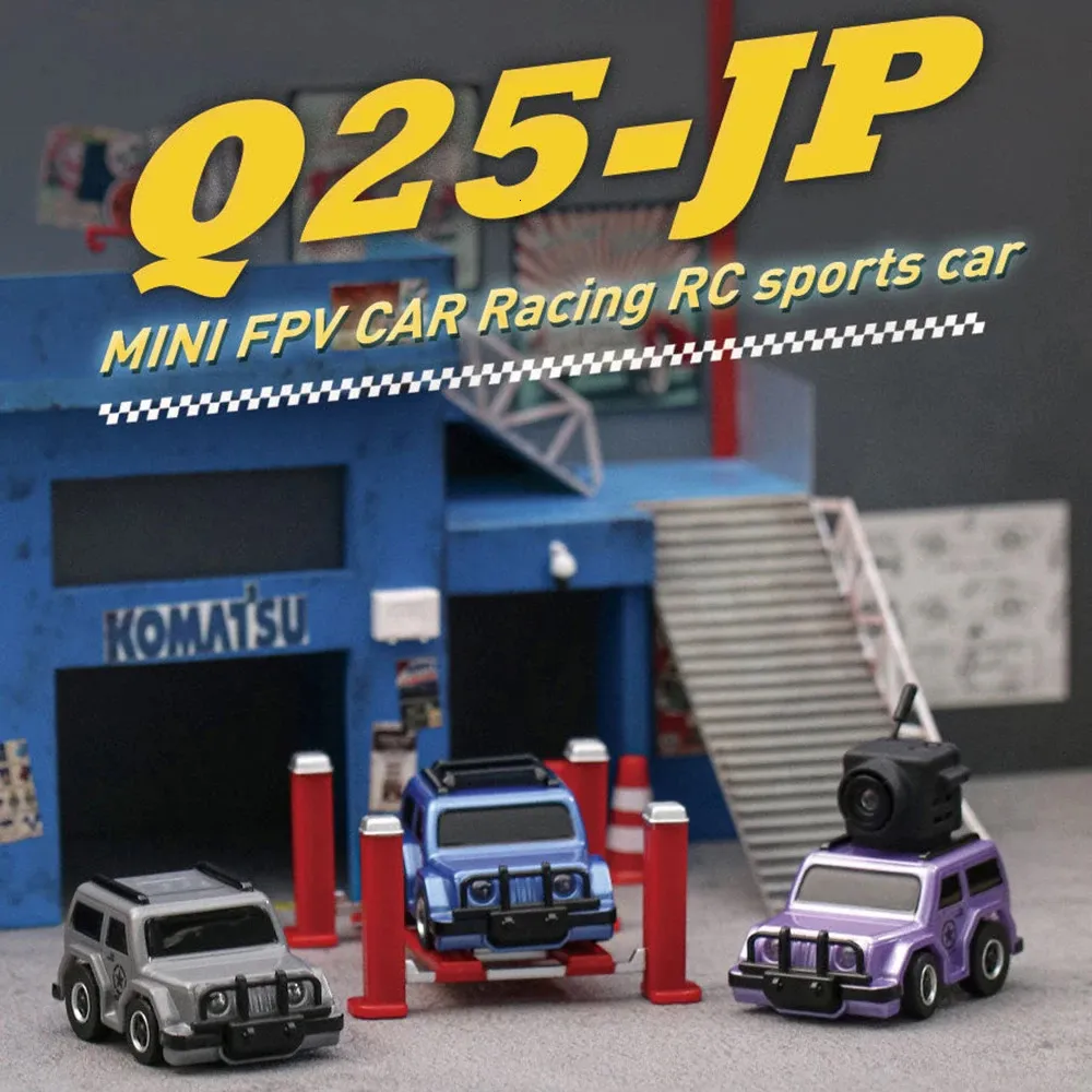 SNT Q25 JP 2.4GHz RTR 1 100 FPV MINI RC Elektrische Afstandsbediening Model Auto met Bril Micro Volwassen kinderen Tafel Speelgoed 240105