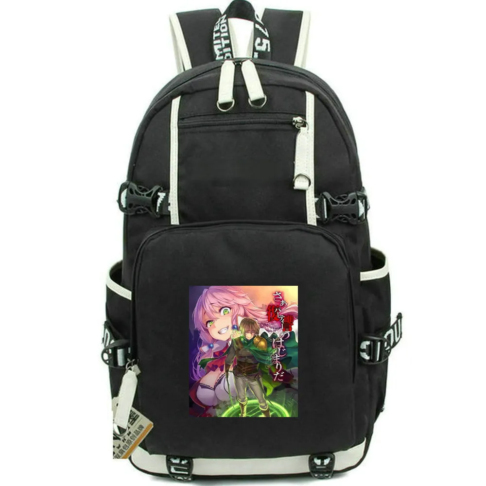 Redo of Healer backpack Keyaruga daypack Cartoon school bag Print rucksack Casual schoolbag Computer day pack