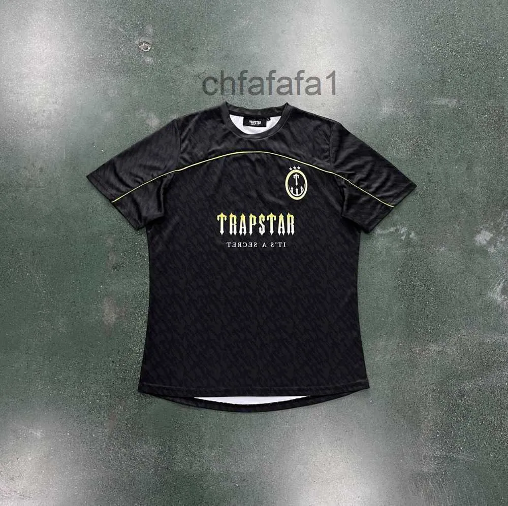 Football t Shirt Mens Designer Jersey Trapstar Summer Tracksuit a New Trend High End Design 55ess GSD2