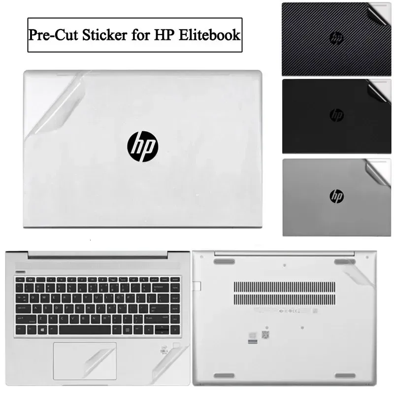 Anti Scratch Laptop Skin Sticker för HP EliteBook 14.6 850 840 855 G8 Notebook Cover Film för EliteBook 830 745 G7 G6 G5 G4 240104