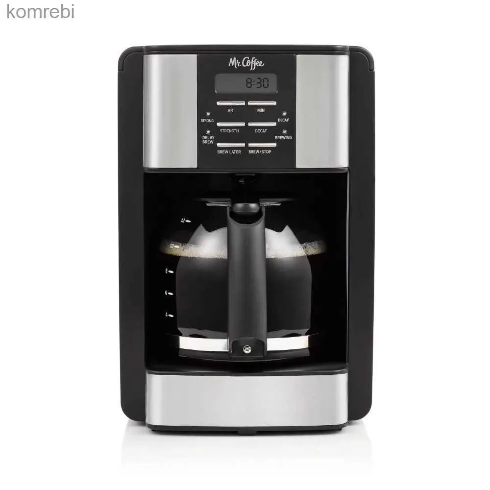 Cafeteiras Mr. Coffee 12 Cup Speed Brew Coffee Maker com função descafeinadaL240105