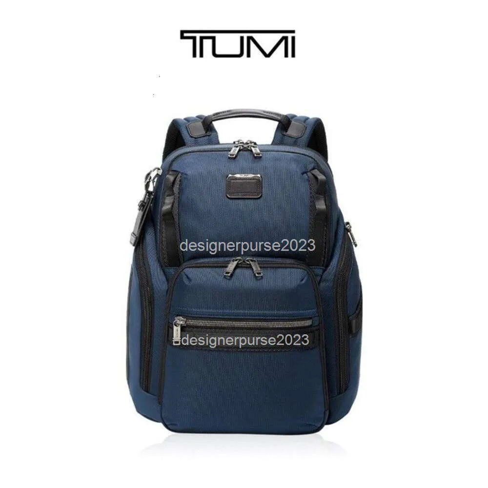 Livres de sac à dos Tumiis Bags Luxury Bookbag Bookbag Alpha Handbag Designer Bravo Series Mens Business Men's 232789d Back GPZT