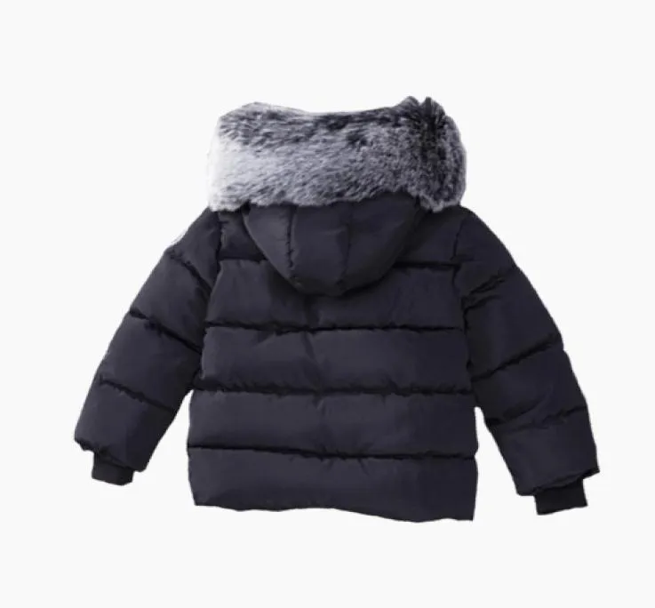 Winter New Children039s Thicken Coat Baby039s Clothing boys and girls Thicken Warm cotton clothing jackets Drop Whol2759192