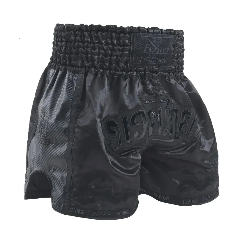 Muay Thai Boxing Shorts for Men's Women's Kids Teenagers Kickboxing Fighting MMA Trunks Sanda Grappling Bjj Sports Short Pants 240104