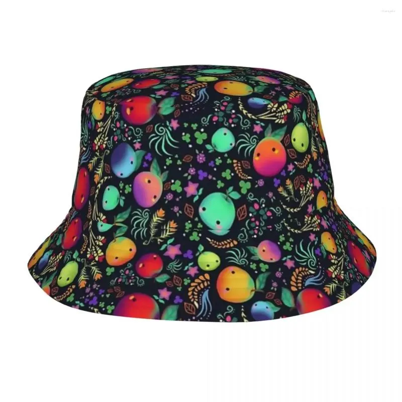 Berets SDV - Farm Valley Friends Bucket Hats Panama Hat Children Bob Outdoor Cool Fisherman For Summer Fishing Unisex Caps