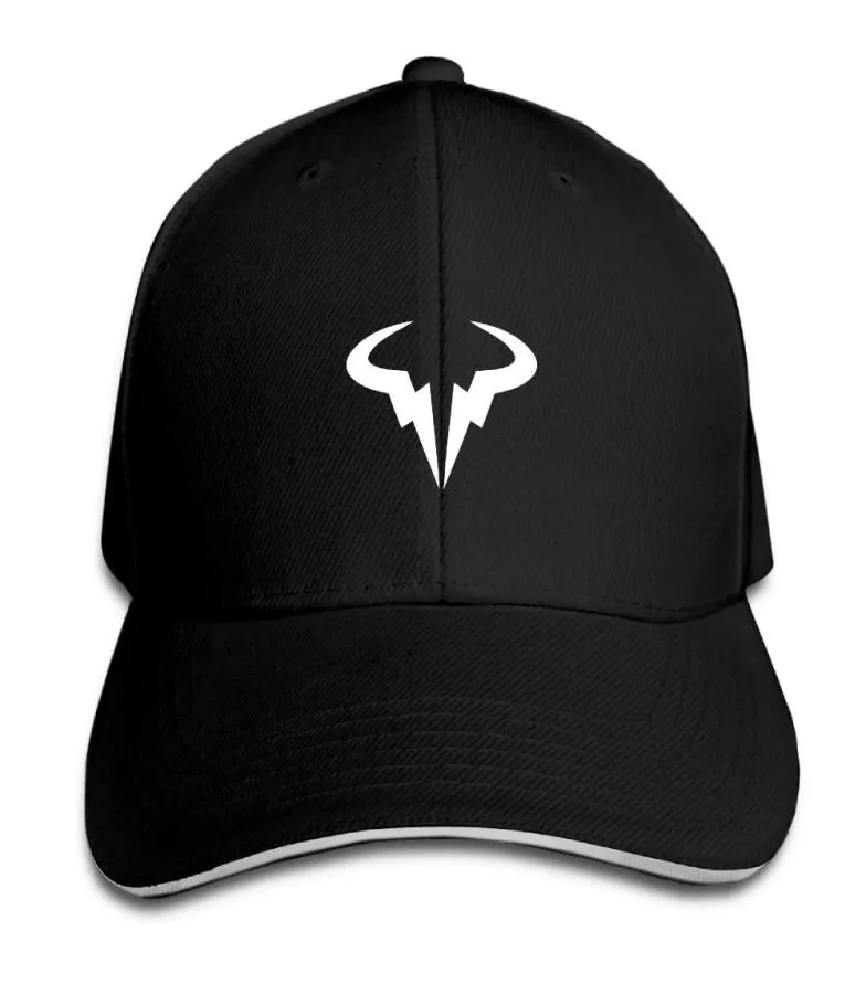 Boné de beisebol Rafael Nadal Natto Bull Logo print Mens Womens Cat Caps Hip Hop Bonés de beisebol ajustáveis Snapback Caps Chapéus Homem Femal6868906