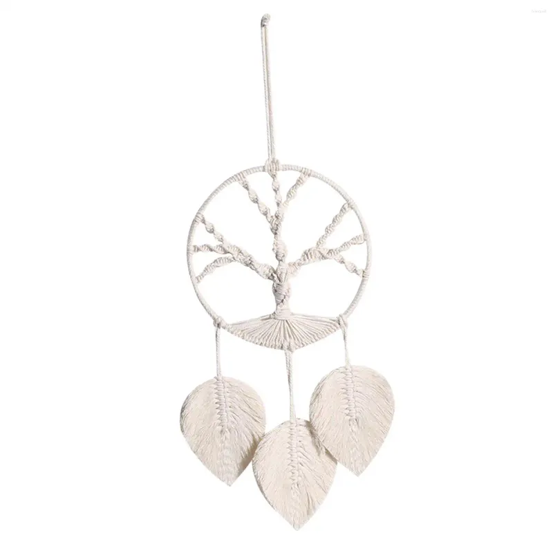 Tapisserier Dream Catcher Tapestry Pendant Utsökt Hållbar handvävd hantverksvägg hängande