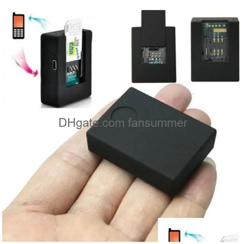 إنذار مضاد للإنذار مضاد لإنذار GPS Tracker GSM جهاز الاستماع Mini Bug Bike Car Smart Tag Tracking Dog Quad Band 8509001900M DHQFK