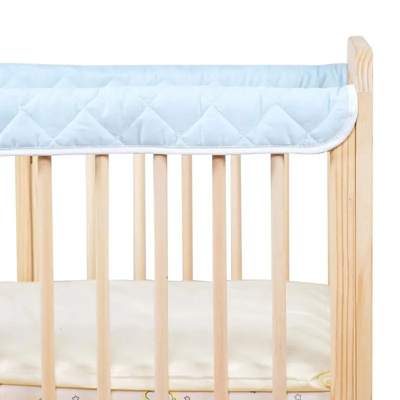 Baby säng stötfångare bomull spjälsäng runt kudde barnsängskydd född sängkläder vakt wrap soffa skyddsräcke barn rum dekoration 240104