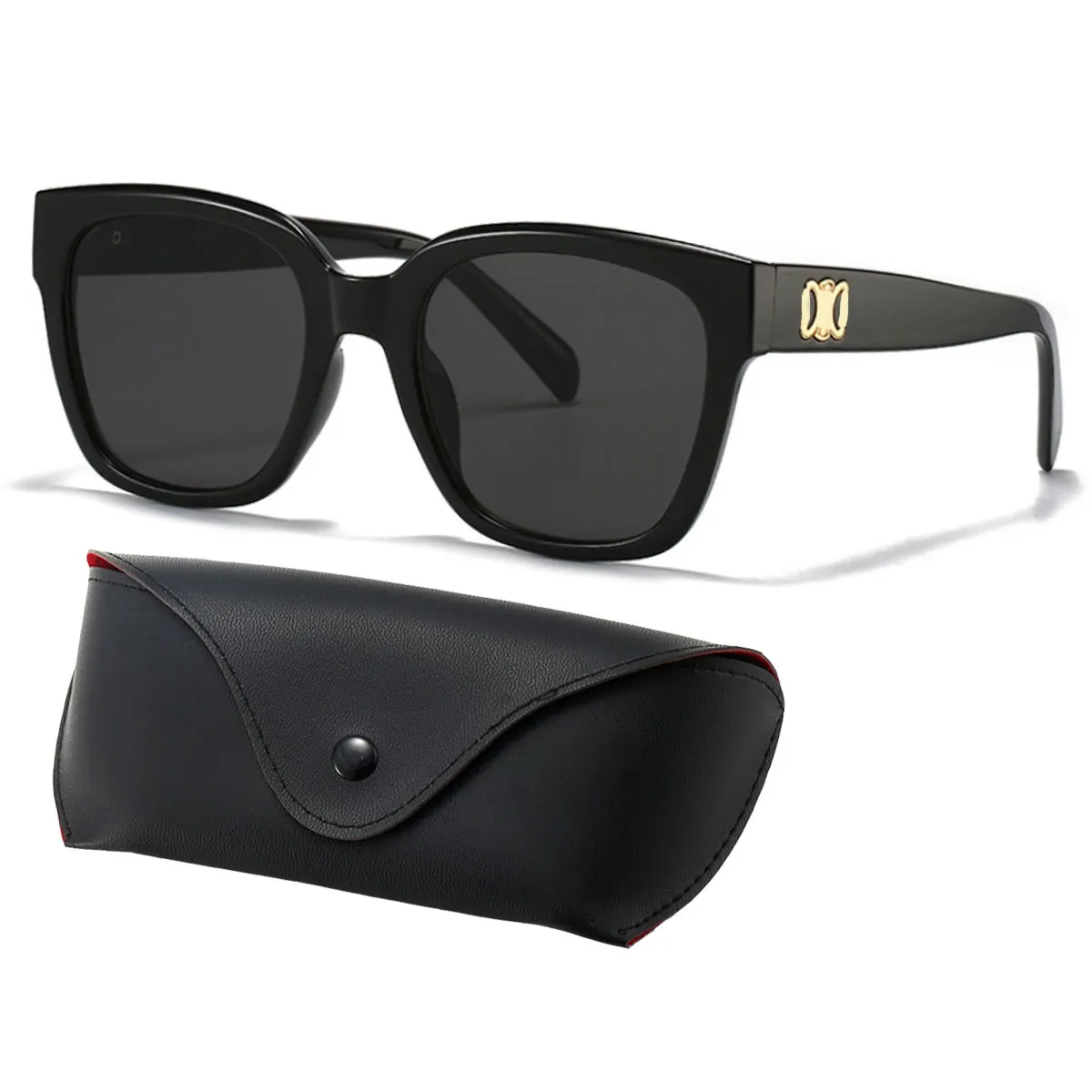 Venta al por mayor Gafas de sol de diseñador Gafas de sol de lujo para mujeres Gafas Hombres Gafas clásicas Gafas de sol de moda adecuadas para exteriores Gafas de sol con caja 6 piezas / lote