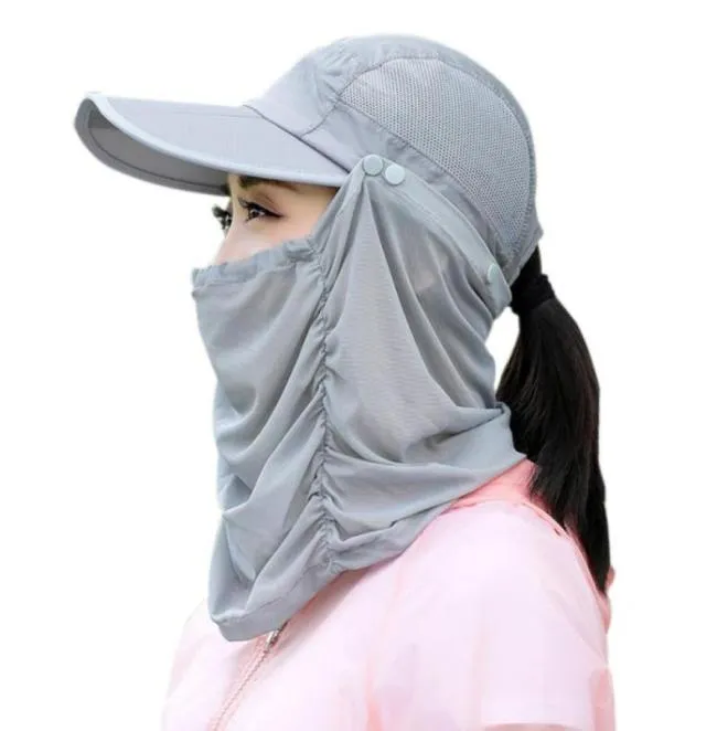 Cycling cap bandana men women antiUV visor outdoor breathable and quickdrying folding portable21103962625824