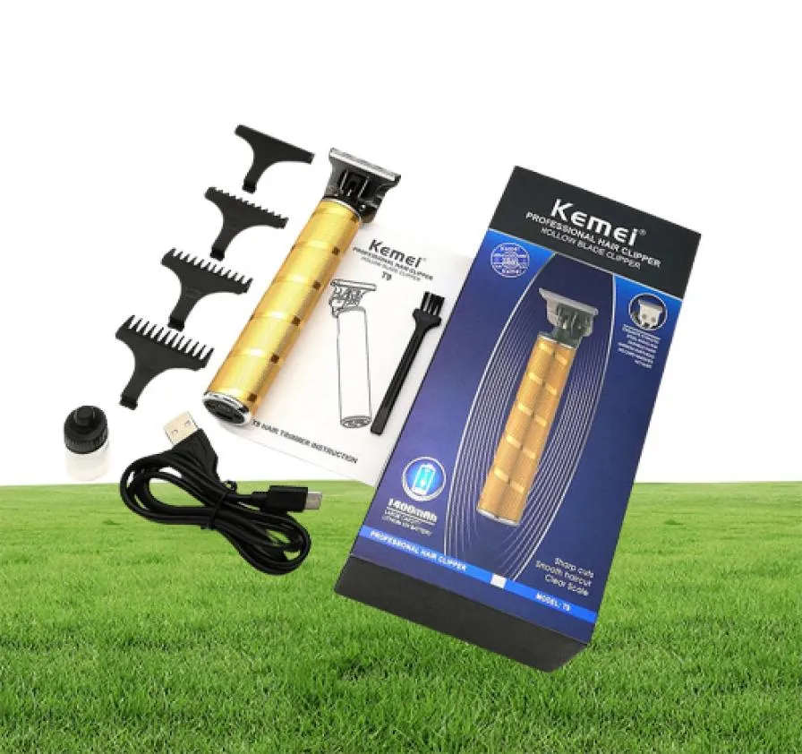 Epacket Kemei km- pro li t-outliner szkielet ciężki hitter bezbłędny trimmer mężczyzn Baldheaded Hair Clipper Wykończenie maszyny do cięcia 247W7496213