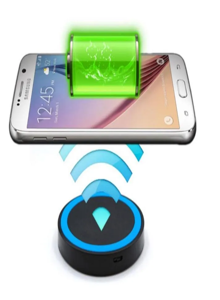 Mini caricabatterie wireless Qi pad di ricarica USB per Samsung S8 S7 S6 edge Note8 Caricabatterie wireless per telefoni cellulari per iPhone X 8 71099579